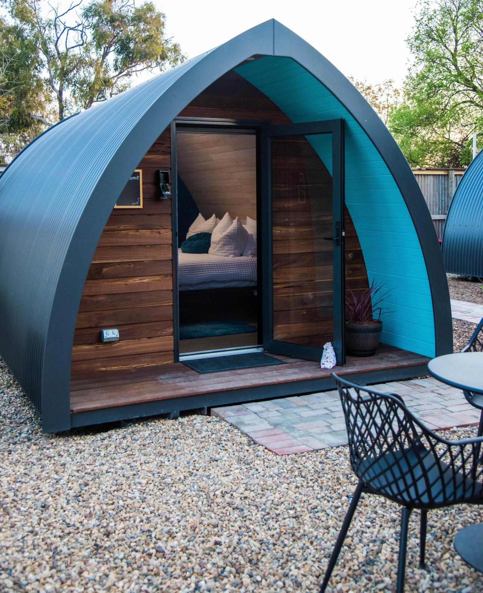 مبيت وإفطار غريفيث Jen'S Garden Pods المظهر الخارجي الصورة